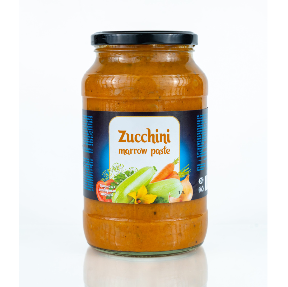 Zucchini marrow paste